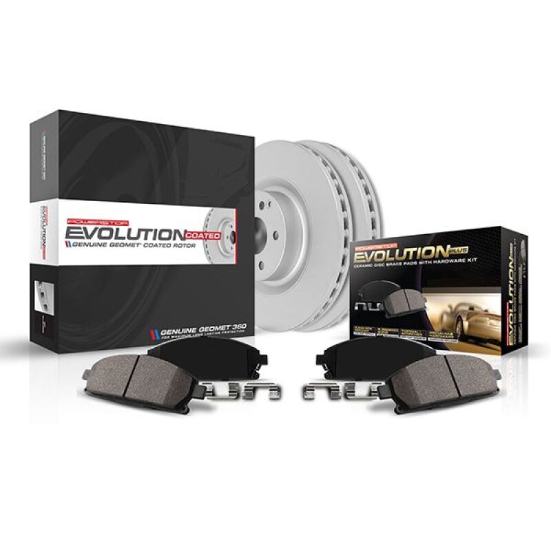 Power Stop 2023 Hyundai Sonata Rear Z17 Coated Brake Kit-Brake Kits - Performance Blank-Grocery Getter Performance