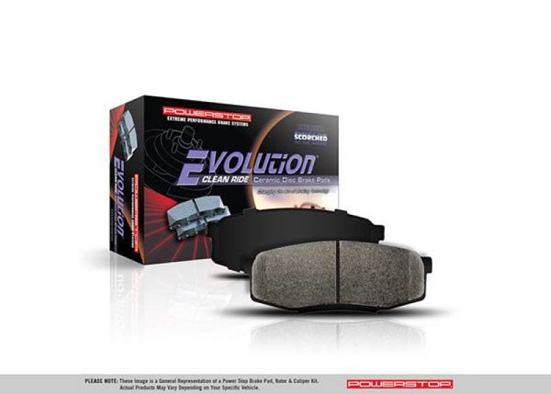 Power Stop 21-22 Hyundai Elantra Front Z16 Evo Ceramic Brake Pads-Brake Pads - OE-Grocery Getter Performance