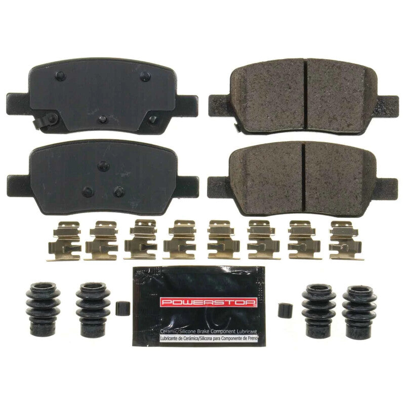 Power Stop 21-23 Hyundai Santa Fe Rear Z23 Evo Sport Brake Pads w/Hardware-Brake Pads - Performance-Grocery Getter Performance