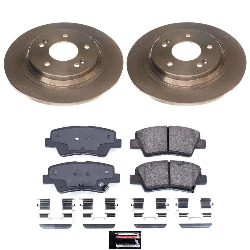Power Stop 22-23 Hyundai Kona Rear Autospecialty Brake Kit-Brake Kits - OE-Grocery Getter Performance