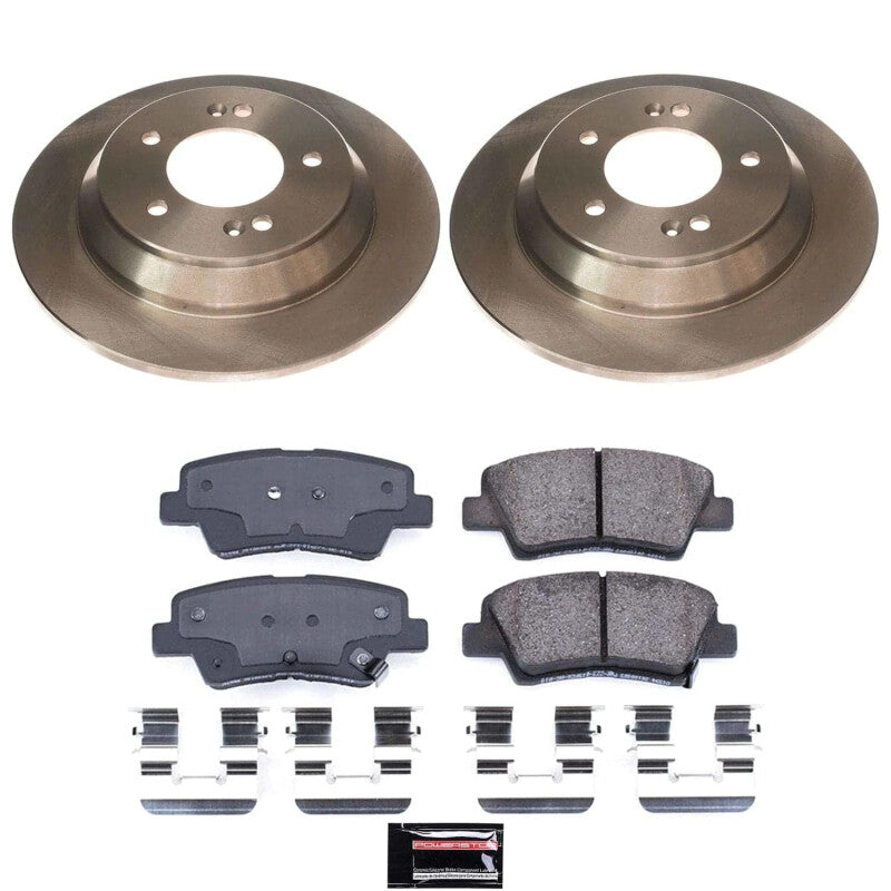 Power Stop 22-23 Hyundai Kona Rear Autospecialty Brake Kit-Brake Kits - OE-Grocery Getter Performance
