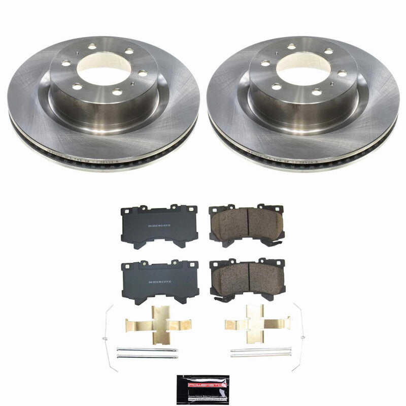 Power Stop 23-24 Toyota Sequoia Front Autospecialty Brake Kit-Brake Kits - OE-Grocery Getter Performance