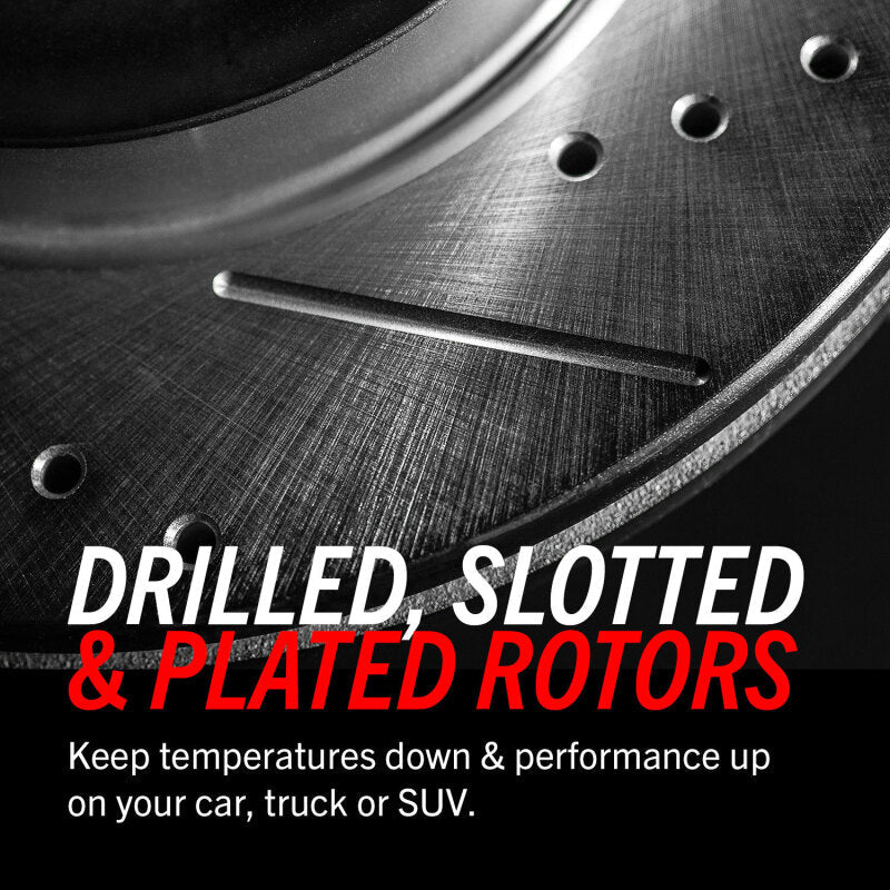 Power Stop 24-26 Toyota Tacoma Front Drilled & Slotted Rotor - Pair - Grocery Getter Performance