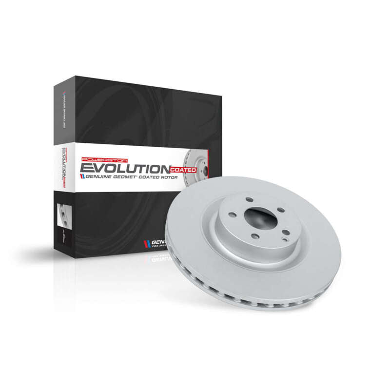 Power Stop 24-26 Toyota Tacoma Front Evolution Coated Rotor - Grocery Getter Performance