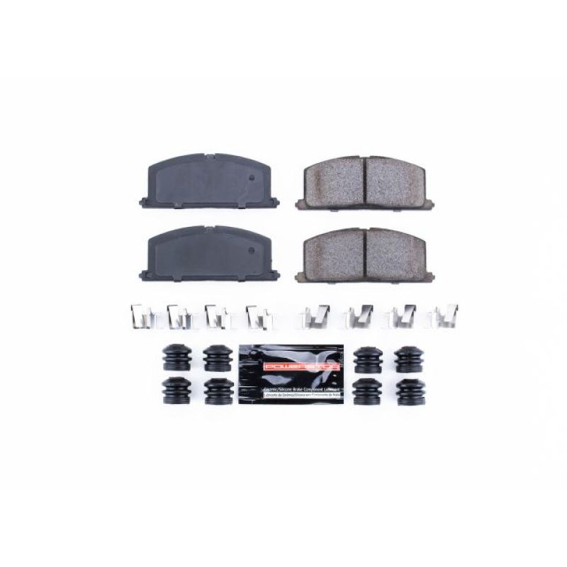 Power Stop 85-88 Chevrolet Nova Front Z23 Evolution Sport Brake Pads w/Hardware-Brake Pads - Performance-Grocery Getter Performance