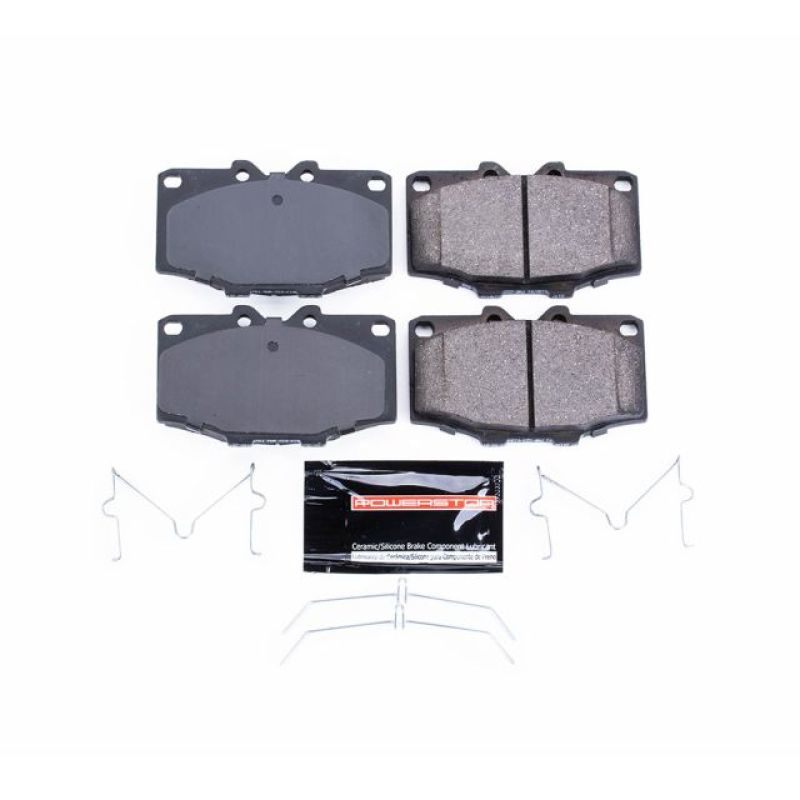 Power Stop 87-88 Toyota 4Runner Front Z23 Evolution Sport Brake Pads w/Hardware-Brake Pads - Performance-Grocery Getter Performance