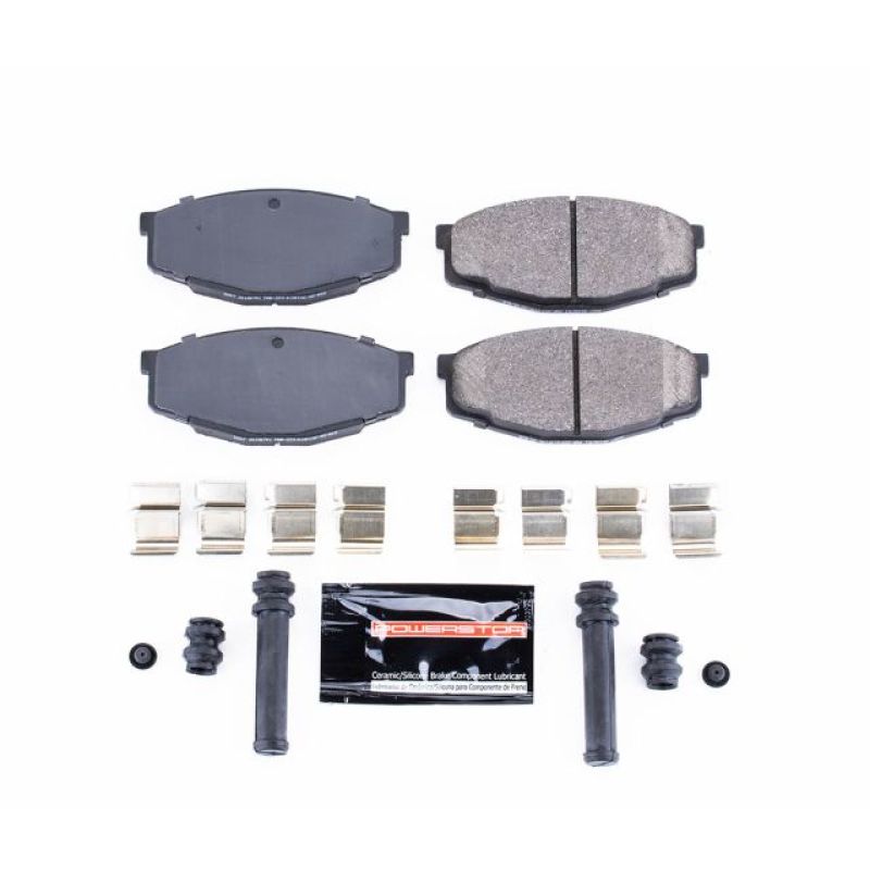 Power Stop 87-95 Toyota Pickup Front Z23 Evolution Sport Brake Pads w/Hardware-Brake Pads - Performance-Grocery Getter Performance