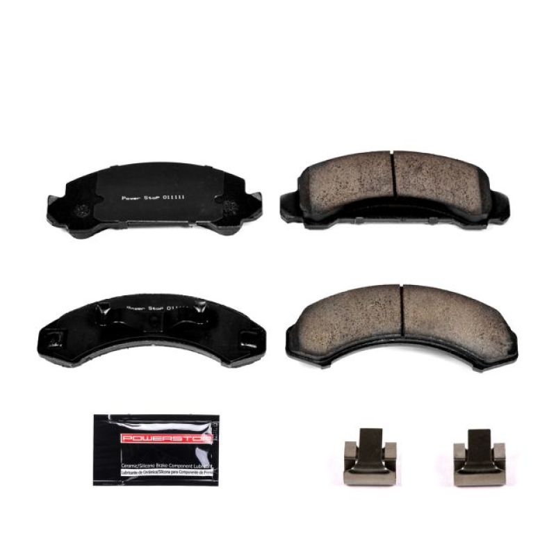 Power Stop 87-97 Ford Aerostar Front Z23 Evolution Sport Brake Pads w/Hardware-Brake Pads - Performance-Grocery Getter Performance