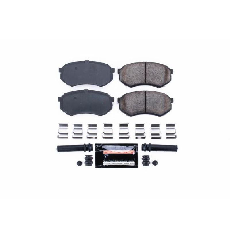 Power Stop 88-91 Mazda 929 Front Z23 Evolution Sport Brake Pads w/Hardware-Brake Pads - Performance-Grocery Getter Performance