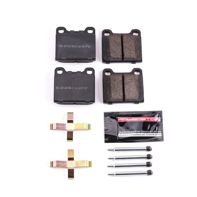Power Stop 88-91 Mercedes-Benz 300SE Rear Z23 Evolution Sport Brake Pads w/Hardware-Brake Pads - Performance-Grocery Getter Performance
