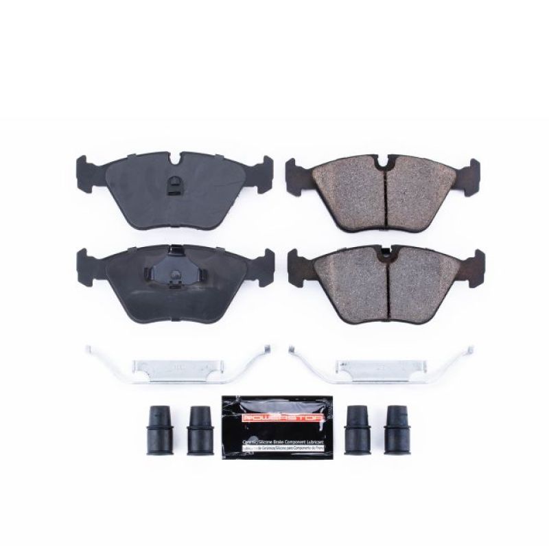 Power Stop 89-91 Audi 200 Front Z23 Evolution Sport Brake Pads w/Hardware-Brake Pads - Performance-Grocery Getter Performance