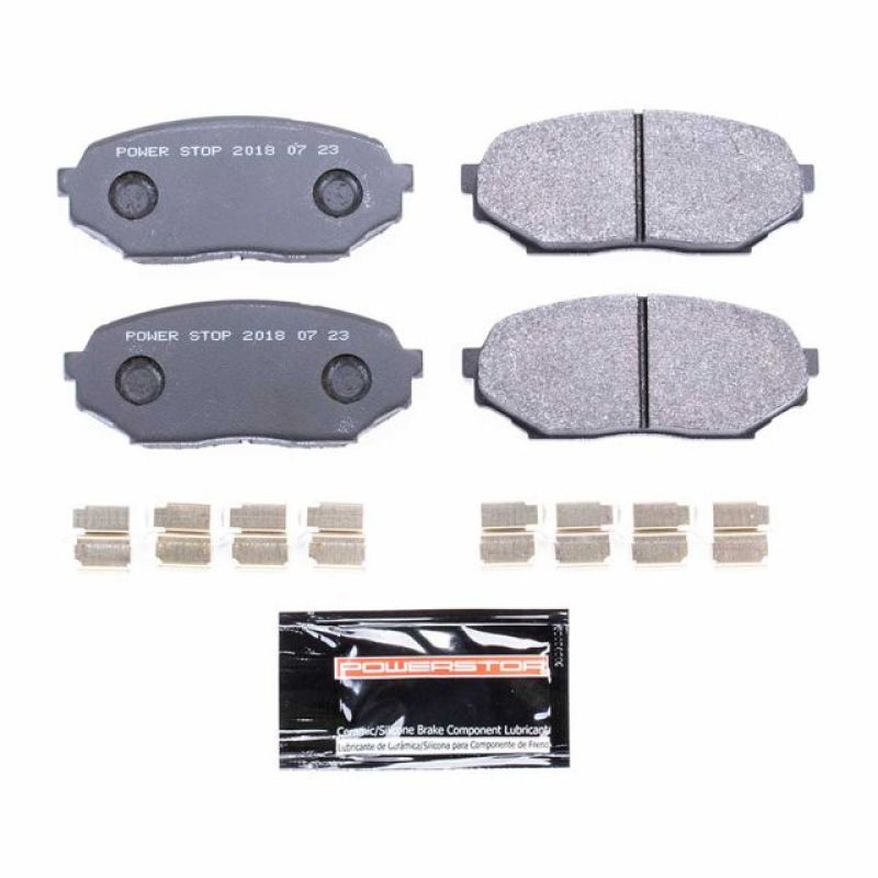 Power Stop 90-93 Geo Storm Front Track Day SPEC Brake Pads-Brake Pads - Racing-Grocery Getter Performance