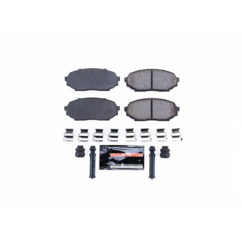 Power Stop 90-93 Geo Storm Front Z23 Evolution Sport Brake Pads w/Hardware-Brake Pads - Performance-Grocery Getter Performance