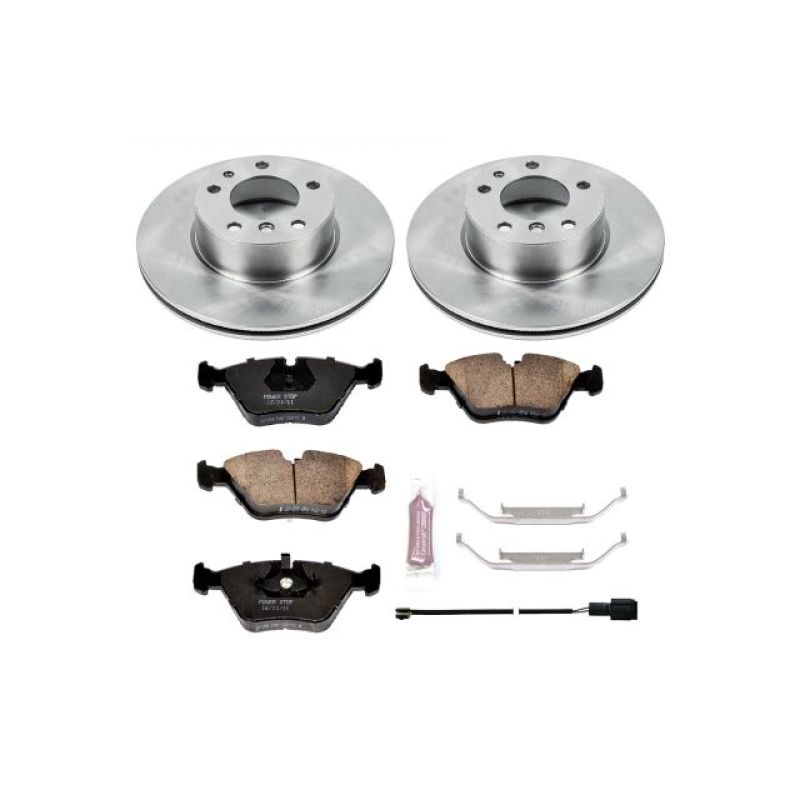Power Stop 90-95 BMW 525i Front Autospecialty Brake Kit-Brake Kits - OE-Grocery Getter Performance