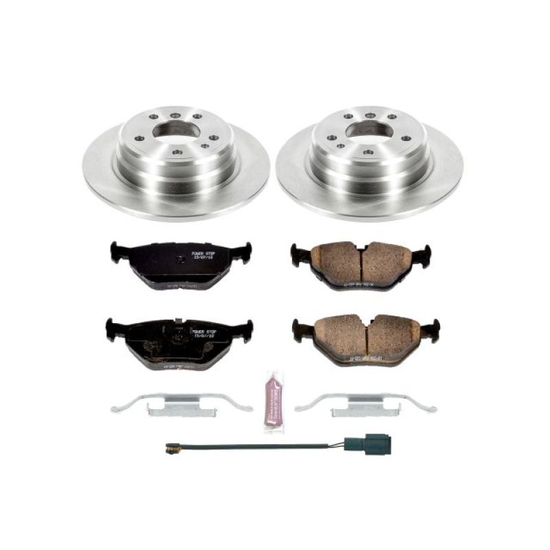 Power Stop 90-95 BMW 525i Rear Autospecialty Brake Kit-Brake Kits - OE-Grocery Getter Performance