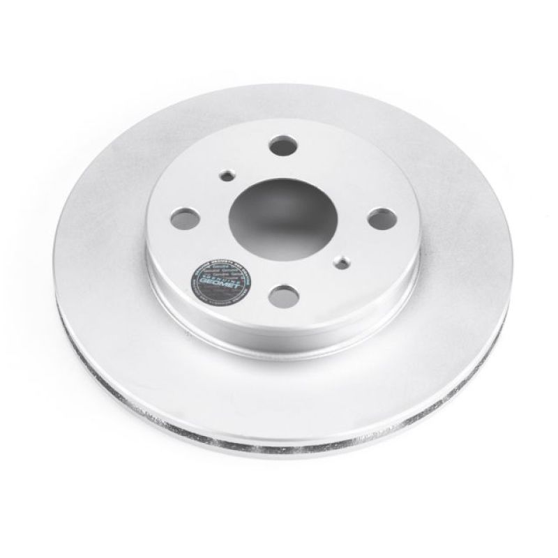 Power Stop 90-98 Toyota Paseo Front Evolution Geomet Coated Rotor-Brake Rotors - OE - Cryo-Grocery Getter Performance