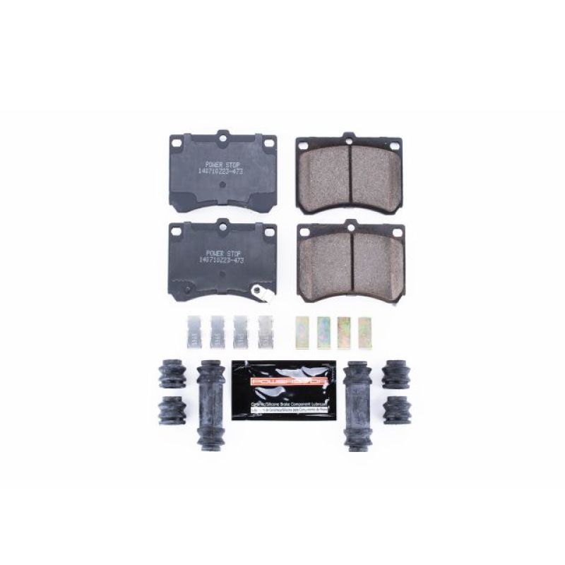 Power Stop 91-03 Ford Escort Front Z23 Evolution Sport Brake Pads w/Hardware-Brake Pads - Performance-Grocery Getter Performance