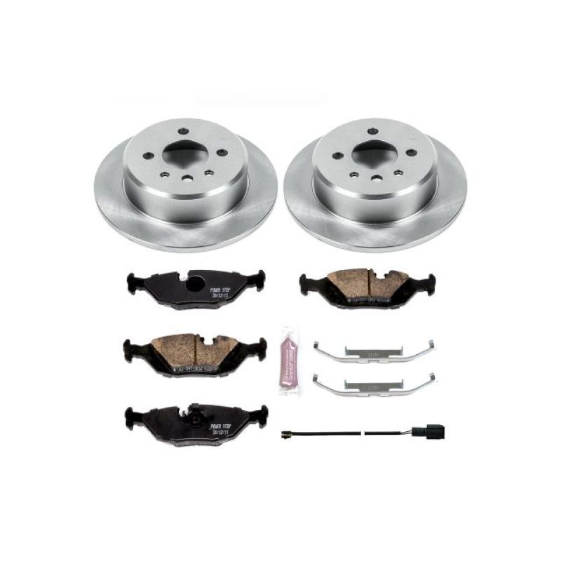 Power Stop 91-92 BMW 318i Rear Autospecialty Brake Kit-Brake Kits - OE-Grocery Getter Performance