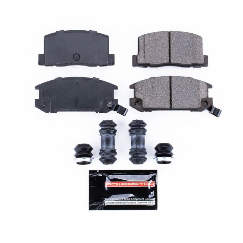 Power Stop 91-95 Toyota MR2 Rear Z23 Evolution Sport Brake Pads w/Hardware-Brake Pads - Performance-Grocery Getter Performance