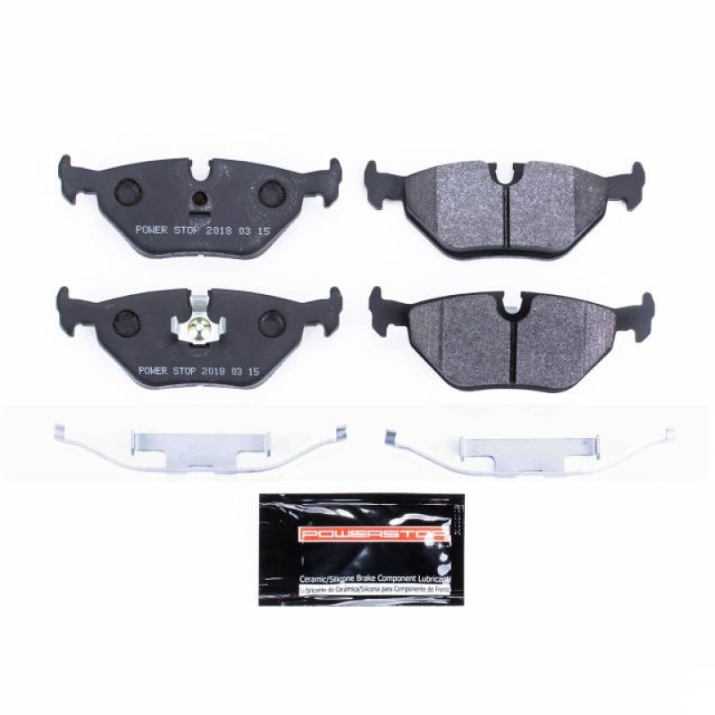 Power Stop 91-98 BMW 318i Rear Track Day SPEC Brake Pads-Brake Pads - Racing-Grocery Getter Performance