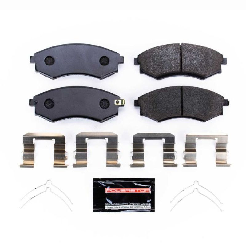 Power Stop 92-01 Hyundai Elantra Front Track Day Brake Pads-Brake Pads - Racing-Grocery Getter Performance