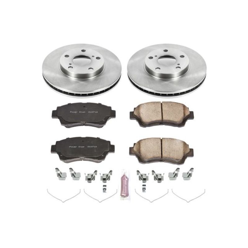 Power Stop 92-96 Lexus ES300 Front Autospecialty Brake Kit-Brake Kits - OE-Grocery Getter Performance
