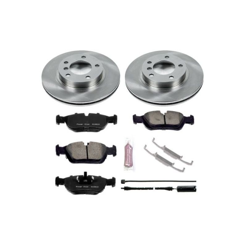 Power Stop 92-98 BMW 318i Front Autospecialty Brake Kit-Brake Kits - OE-Grocery Getter Performance