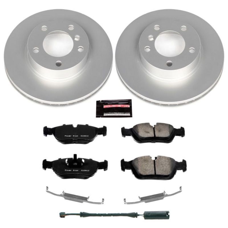 Power Stop 92-98 BMW 318i Front Z23 Evolution Sport Coated Brake Kit-Brake Kits - Performance D&S-Grocery Getter Performance