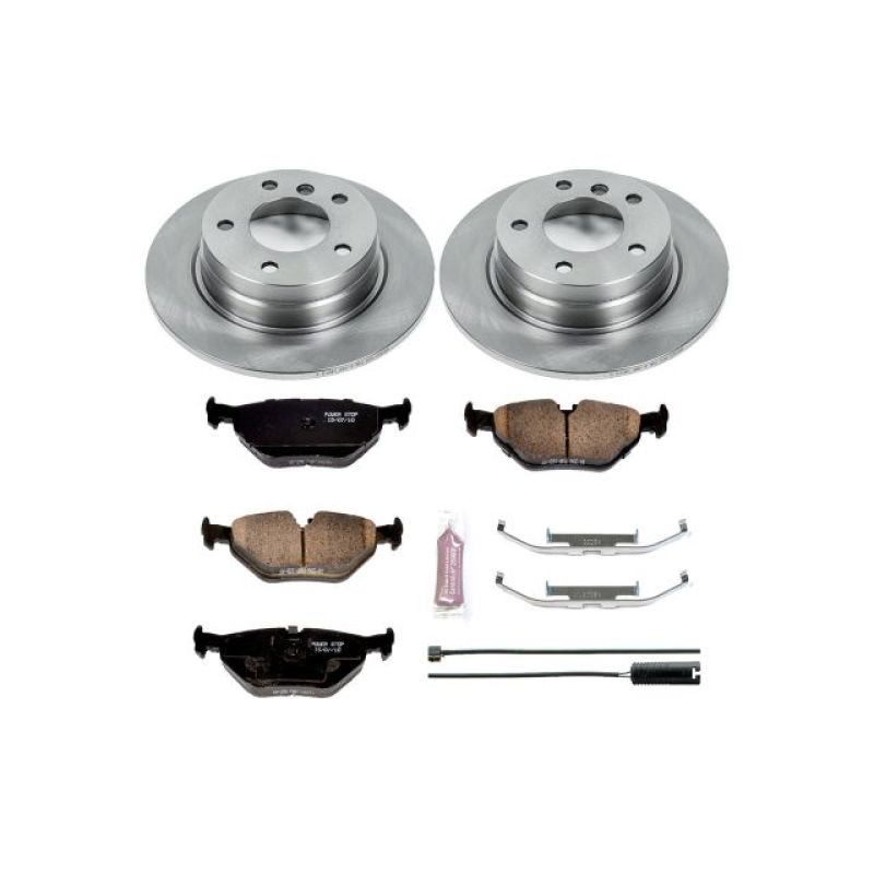 Power Stop 92-98 BMW 318i Rear Autospecialty Brake Kit-Brake Kits - OE-Grocery Getter Performance