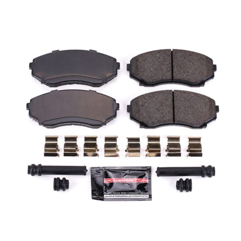 Power Stop 92-98 Mazda MPV Front Z23 Evolution Sport Brake Pads w/Hardware-Brake Pads - Performance-Grocery Getter Performance