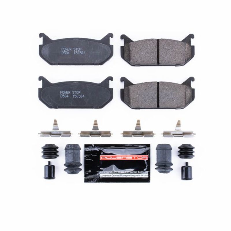 Power Stop 93-97 Ford Probe Rear Z23 Evolution Sport Brake Pads w/Hardware-Brake Pads - Performance-Grocery Getter Performance