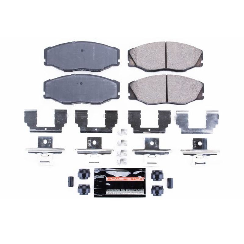 Power Stop 93-98 Toyota T100 Front Z23 Evolution Sport Brake Pads w/Hardware-Brake Pads - Performance-Grocery Getter Performance