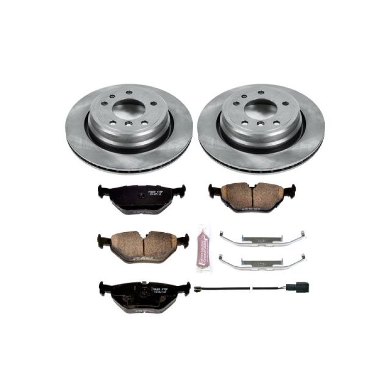 Power Stop 94-95 BMW 540i Rear Autospecialty Brake Kit-Brake Kits - OE-Grocery Getter Performance