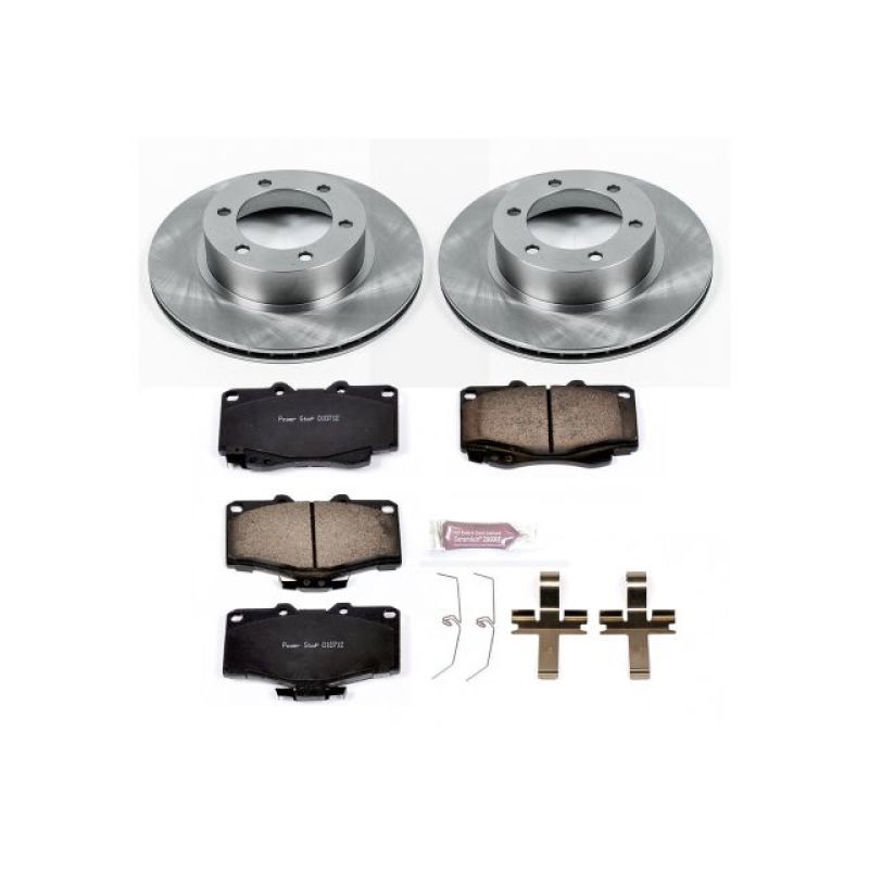 Power Stop 95-02 Toyota 4Runner Front Autospecialty Brake Kit-Brake Kits - OE-Grocery Getter Performance
