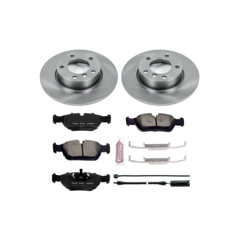 Power Stop 95-99 BMW 318ti Front Autospecialty Brake Kit-Brake Kits - OE-Grocery Getter Performance