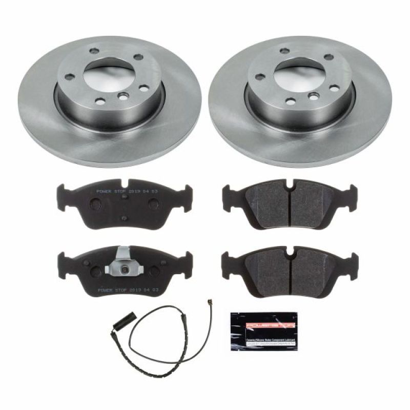 Power Stop 95-99 BMW 318ti Front Track Day SPEC Brake Kit-Brake Kits - Performance Blank-Grocery Getter Performance