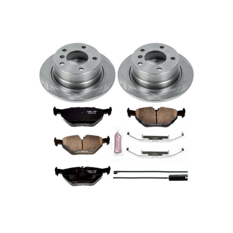 Power Stop 95-99 BMW 318ti Rear Autospecialty Brake Kit-Brake Kits - OE-Grocery Getter Performance
