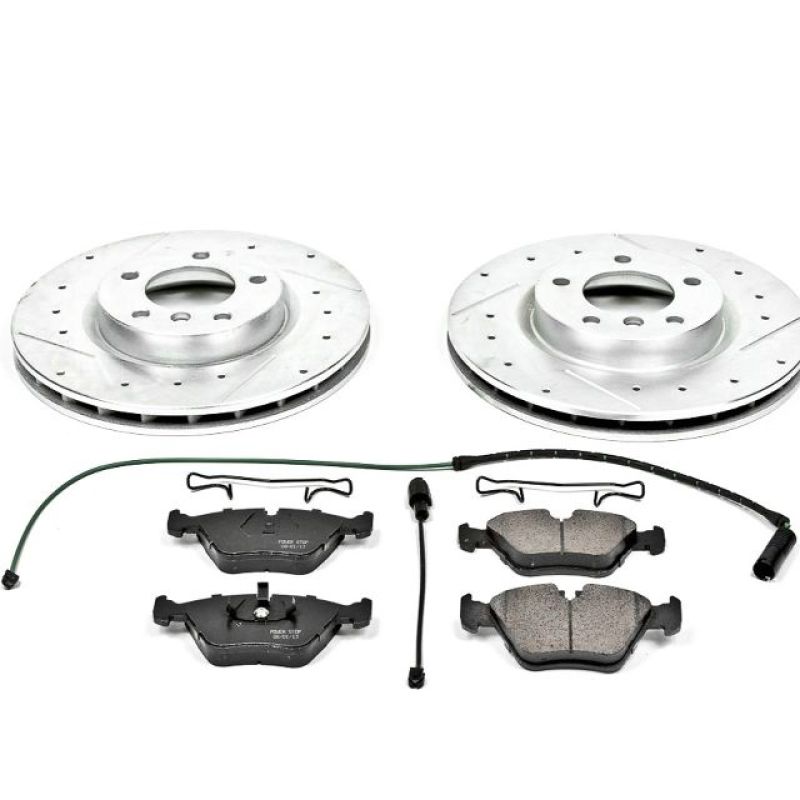 Power Stop 95-99 BMW M3 Front Z23 Evolution Sport Brake Kit-Brake Kits - Performance D&S-Grocery Getter Performance