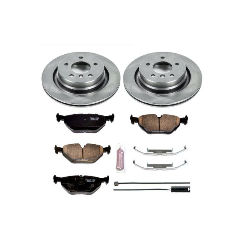 Power Stop 95-99 BMW M3 Rear Autospecialty Brake Kit-Brake Kits - OE-Grocery Getter Performance