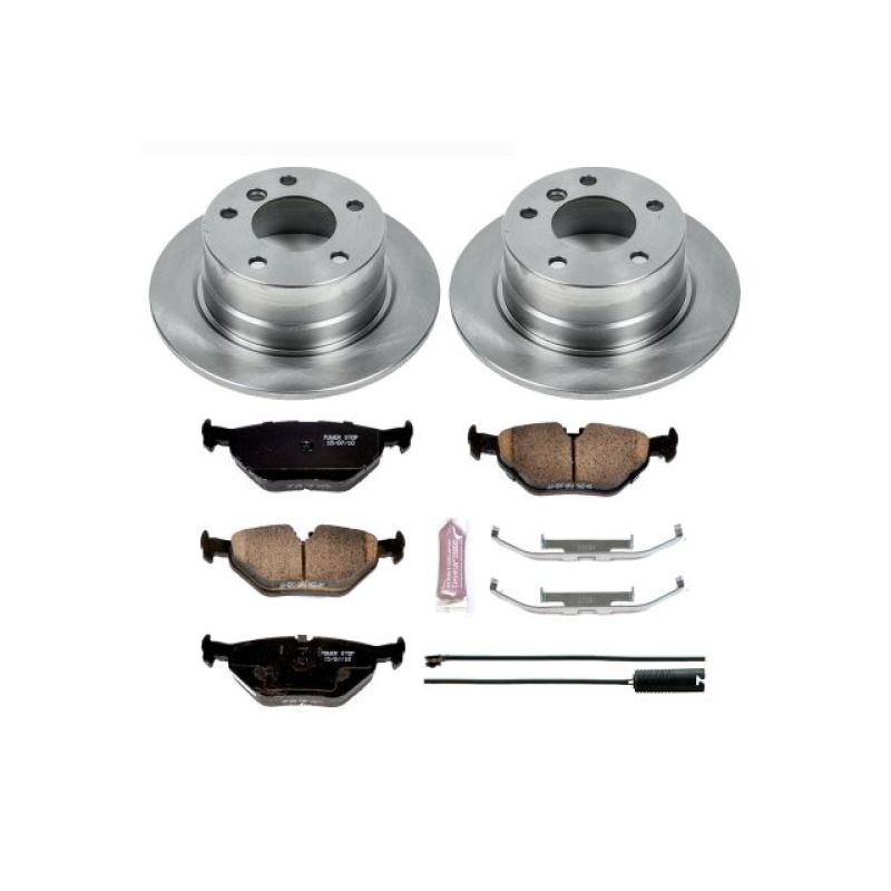 Power Stop 96-02 BMW Z3 Rear Autospecialty Brake Kit-Brake Kits - OE-Grocery Getter Performance