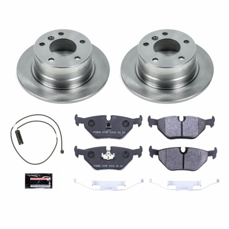 Power Stop 96-02 BMW Z3 Rear Track Day SPEC Brake Kit-Brake Kits - Performance Blank-Grocery Getter Performance