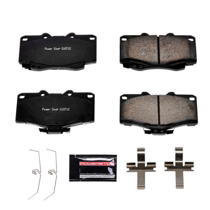 Power Stop 96-02 Toyota 4Runner Front Z23 Evolution Sport Brake Pads w/Hardware-Brake Pads - Performance-Grocery Getter Performance