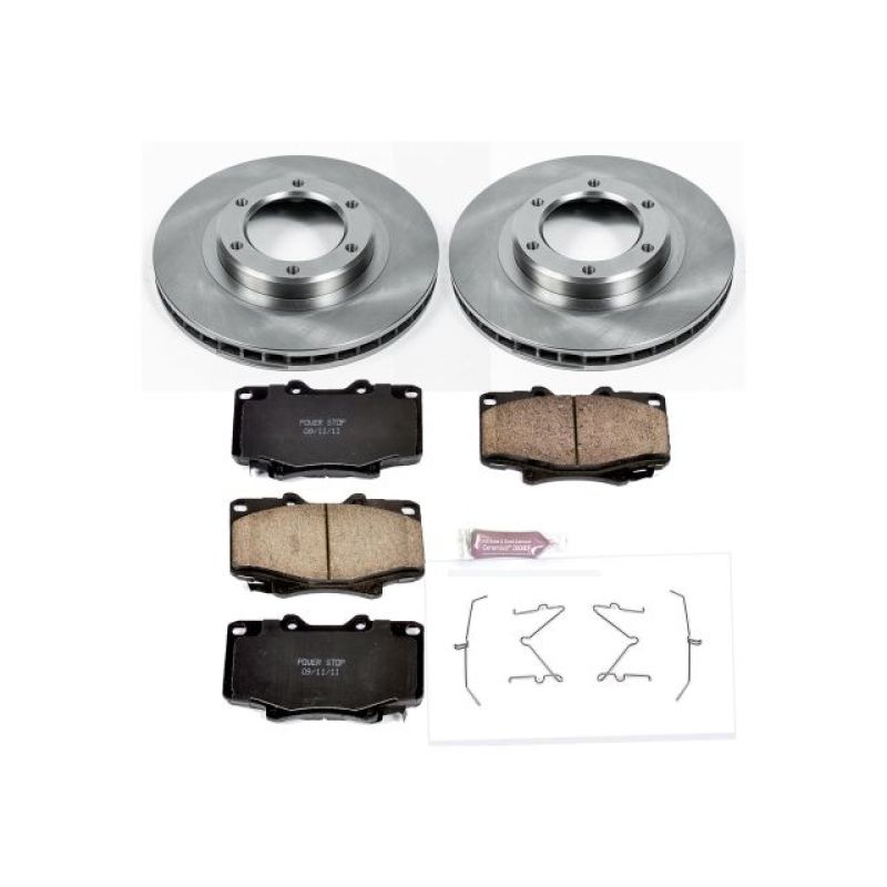 Power Stop 96-97 Lexus LX450 Front Autospecialty Brake Kit-Brake Kits - OE-Grocery Getter Performance