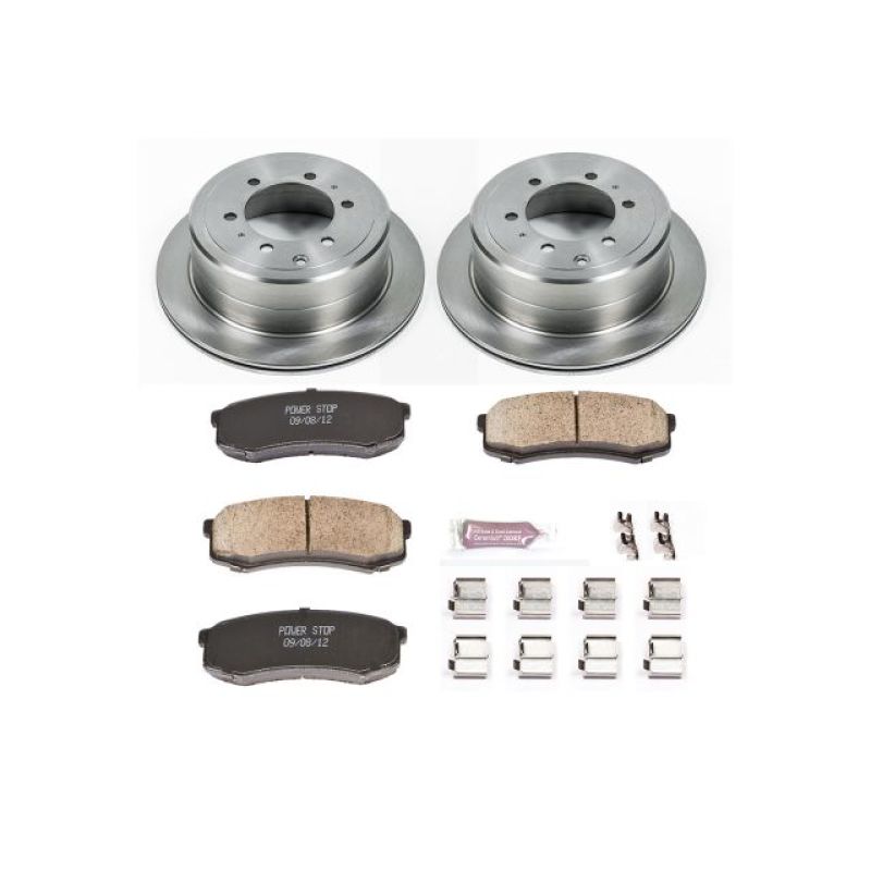 Power Stop 96-97 Lexus LX450 Rear Autospecialty Brake Kit-Brake Kits - OE-Grocery Getter Performance