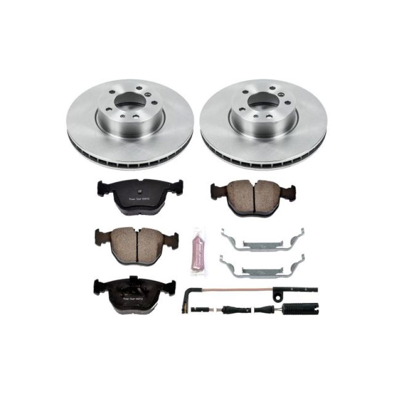 Power Stop 97-00 BMW 540i Front Autospecialty Brake Kit-Brake Kits - OE-Grocery Getter Performance