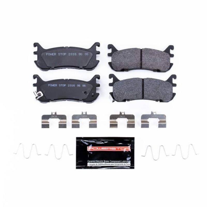 Power Stop 97-03 Ford Escort Rear Track Day SPEC Brake Pads-Brake Pads - Racing-Grocery Getter Performance
