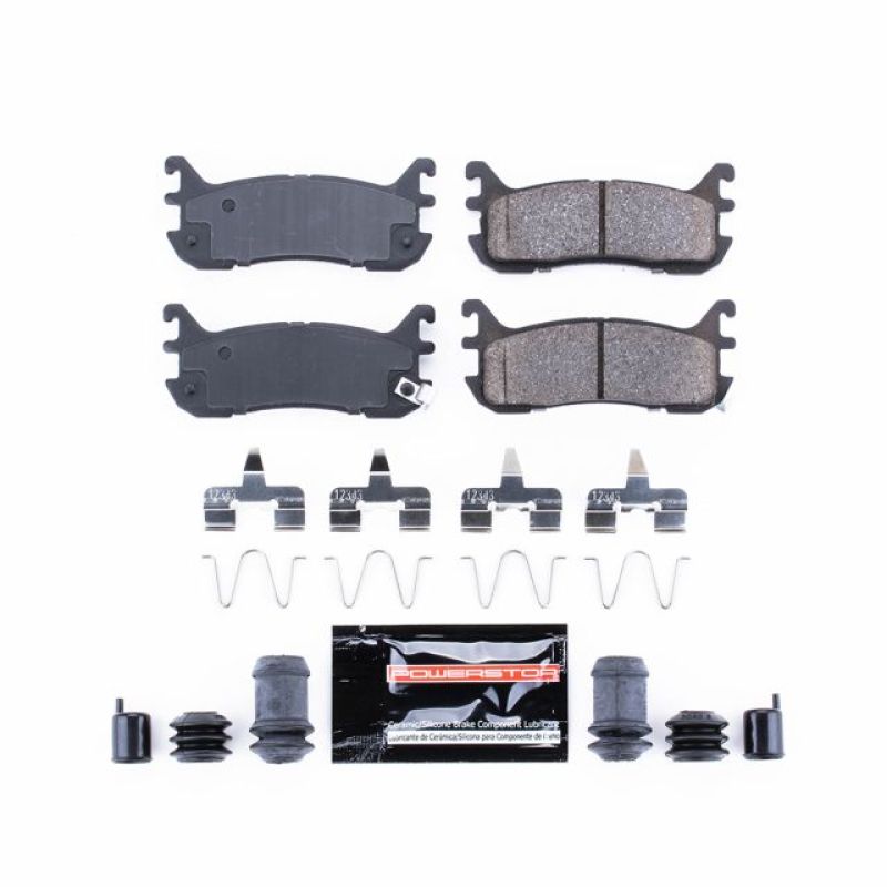 Power Stop 97-03 Ford Escort Rear Z23 Evolution Sport Brake Pads w/Hardware-Brake Pads - Performance-Grocery Getter Performance