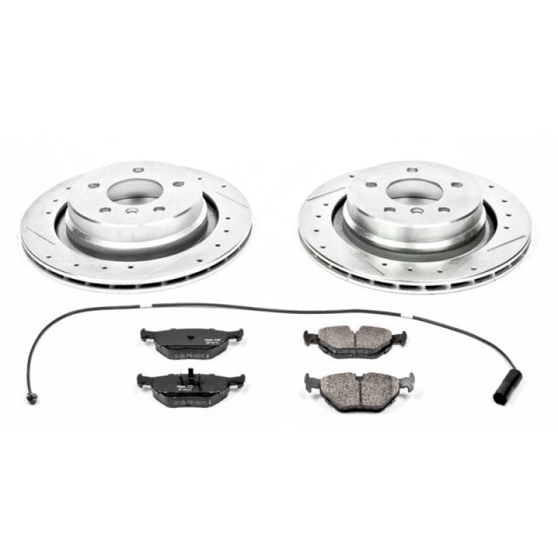 Power Stop 98-02 BMW Z3 Rear Z23 Evolution Sport Brake Kit-Brake Kits - Performance D&S-Grocery Getter Performance