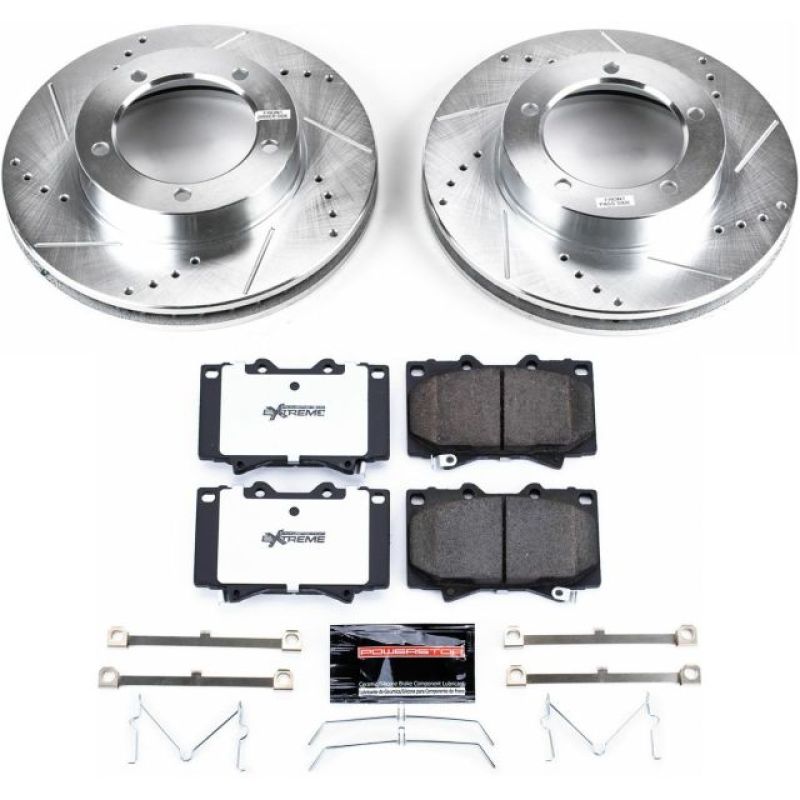 Power Stop 98-07 Lexus LX470 Front Z36 Truck & Tow Brake Kit-Brake Kits - Performance D&S-Grocery Getter Performance
