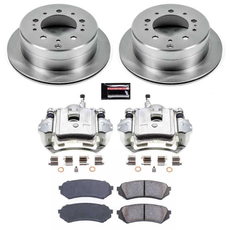 Power Stop 98-07 Lexus LX470 Rear Autospecialty Brake Kit w/Calipers-Brake Kits - OE-Grocery Getter Performance